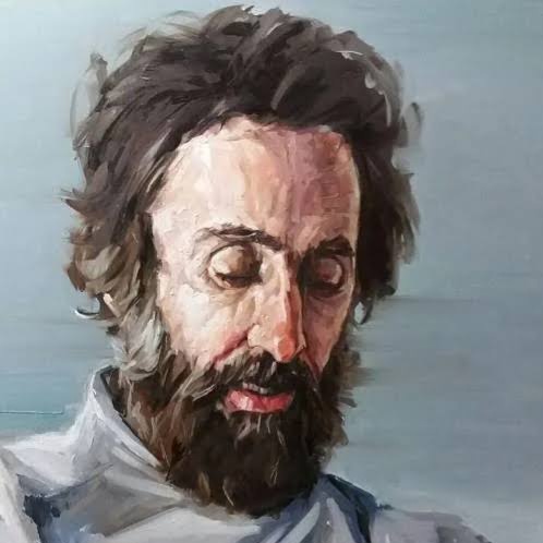 تصویر سهراب سپهری به عنوان پدیدآورنده و خالقٍ زندگی چیست به جز نم‌نم باران بهار؟